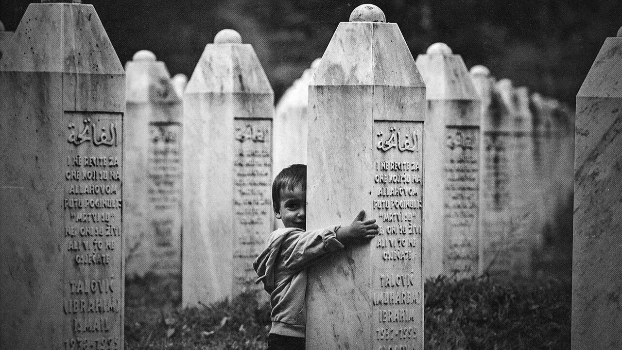 Cumhurbaşkanı Recep Tayyip Erdoğan'ın Srebrenitsa mesajını paylaştığı ekran görüntüsü.