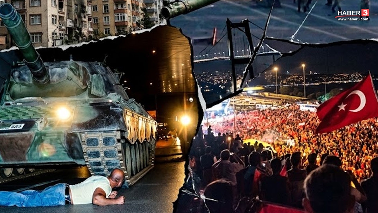 15 Temmuz darbe girişiminin 10. yılına özel yapılan anket sonuçlarını gösteren grafik veya ilgili görsel.