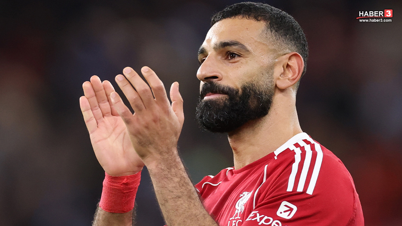 Beşiktaş Başkanı Serdal Adalı ve futbolcu Mohamed Salah'ın görselleriyle oluşturulmuş transfer iddiası başlığı.