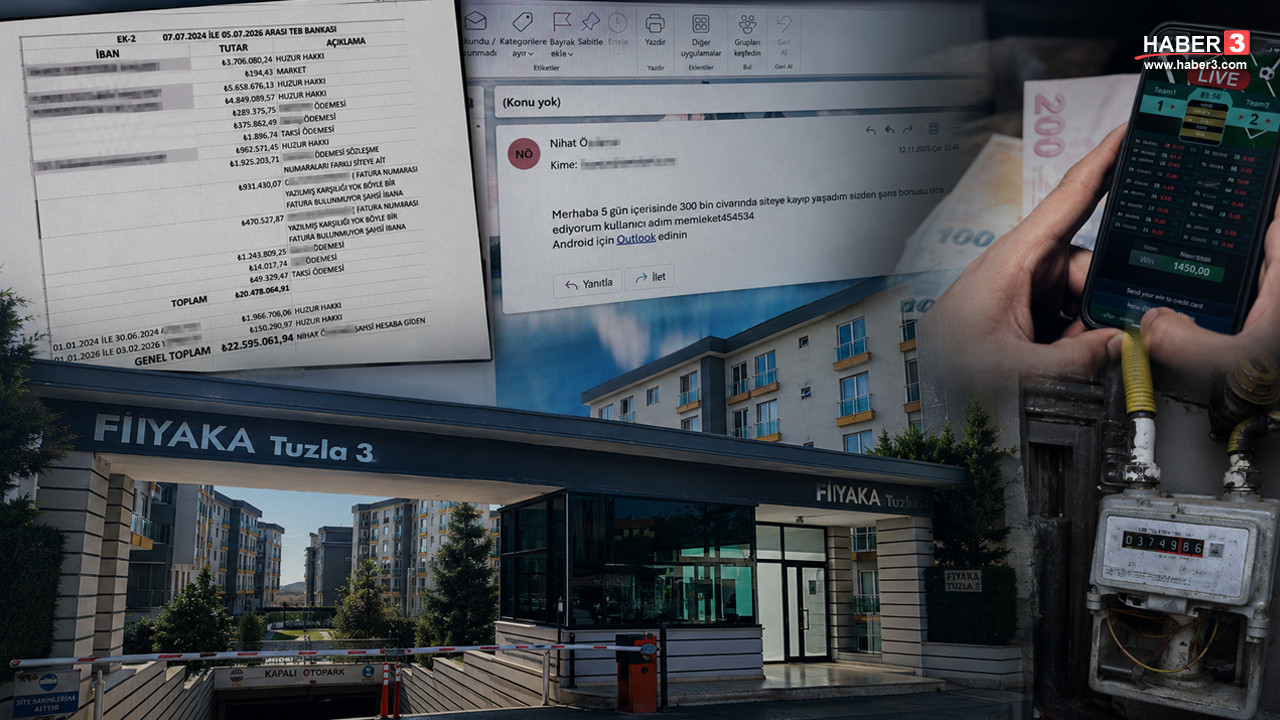 268 dairelik sitede milyonlarca liralık aidat vurgunu: Paraları bahiste yemişler!