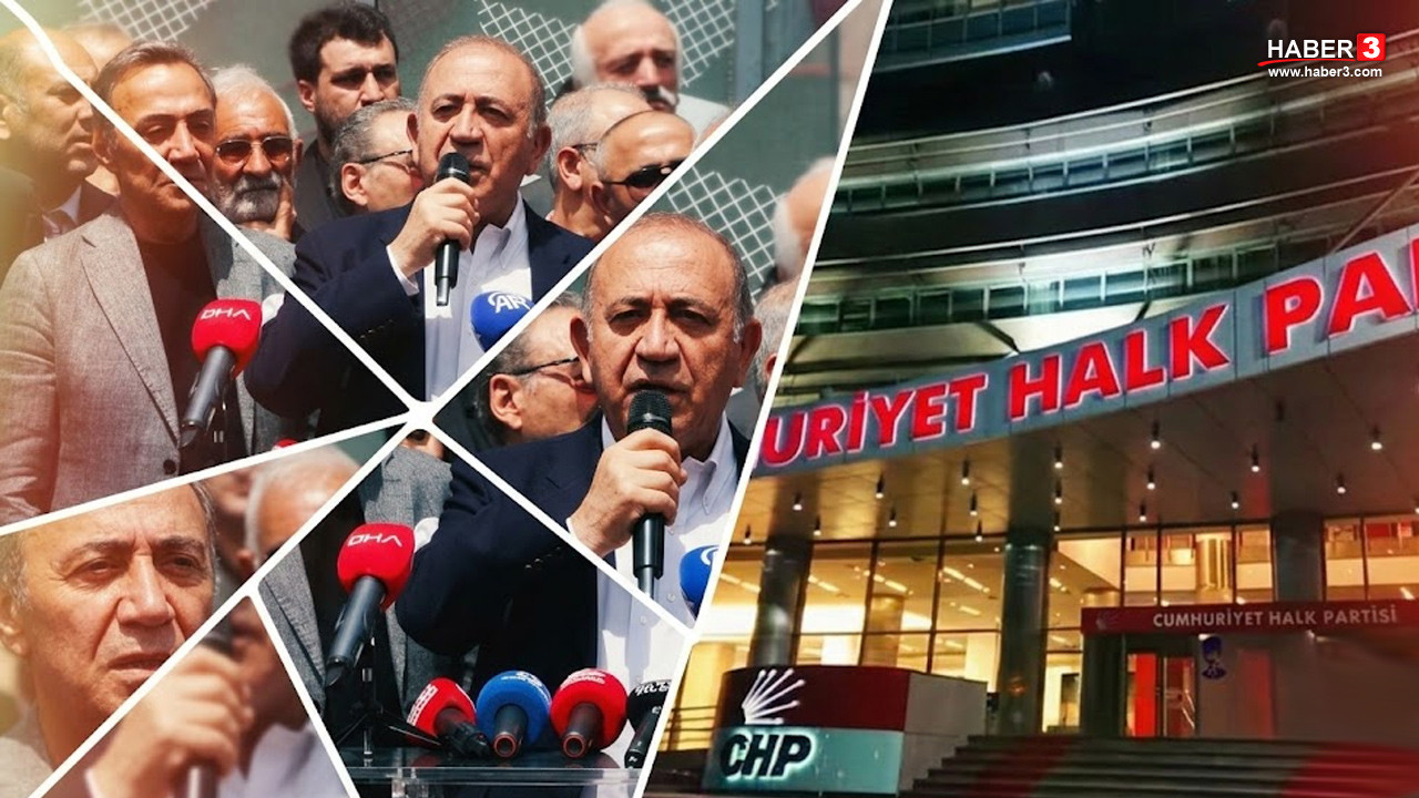 CHP İstanbul İl Başkanı Gürsel Tekin'in parti binasında çekilmiş bir fotoğrafı.