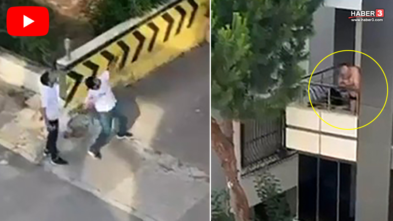 Maltepe'de bir evden gelen kadın çığlıkları üzerine balkondaki şahsa taş atılması.