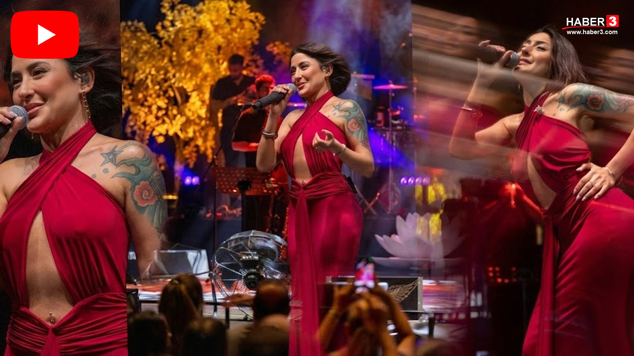 Melek Mosso'nun konserindeki çılgın dans şovu ve 'Ahbap' çıkışı olay oldu!