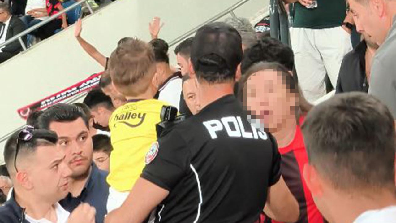 Gençlerbirliği-Fenerbahçe maçında tepki çeken olay! Gözaltına alındı