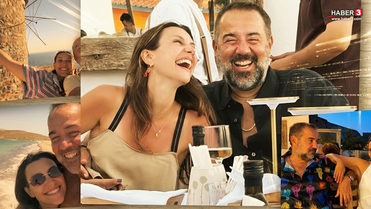 Ata Demirer ve sevgilisi Dilara Alemdar Urla'da aşka geldi