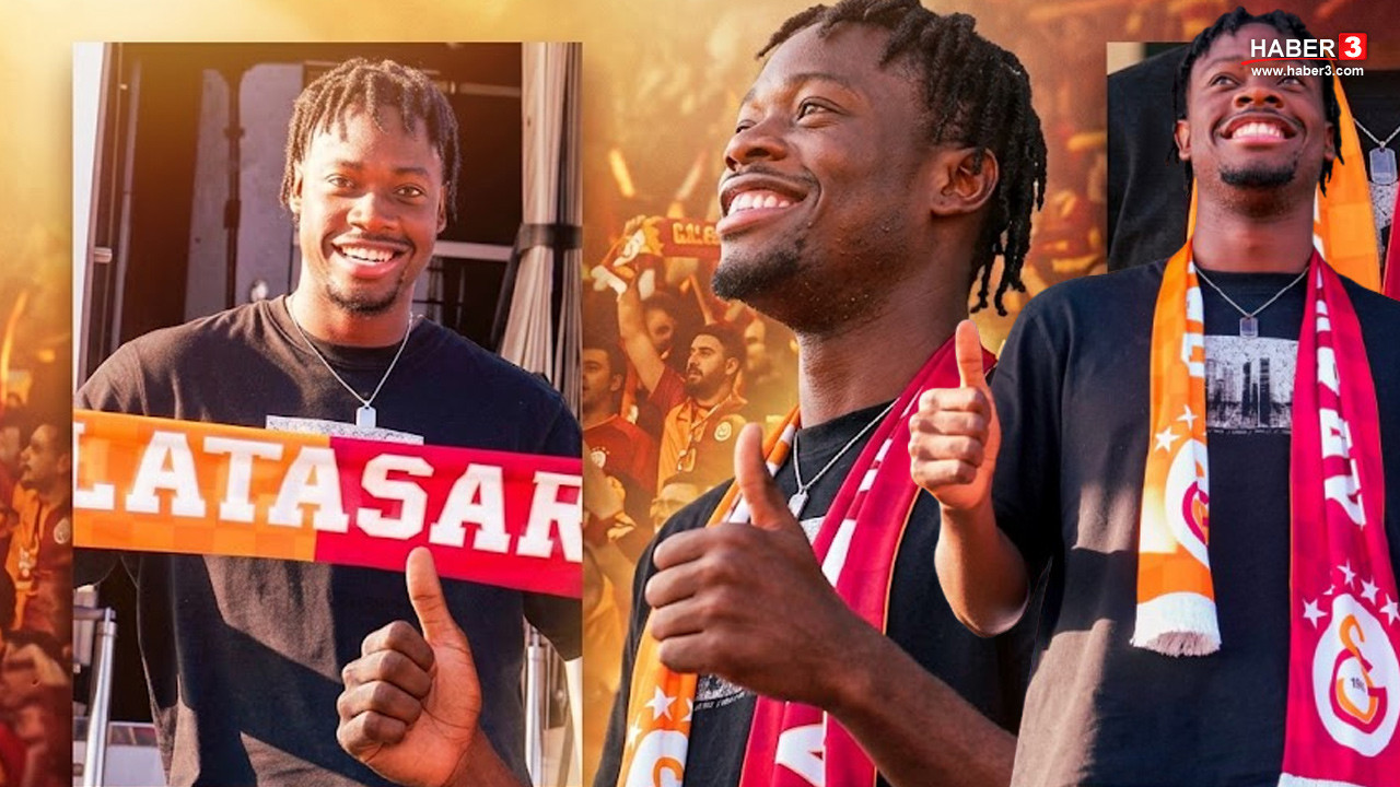 Galatasaray'ın yeni transferi El-Chadaille Bitshiabu İstanbul'da