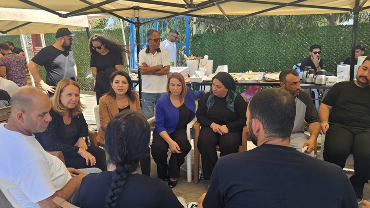 CHP heyeti, Girne'deki gemi faciası nedeniyle bölgede