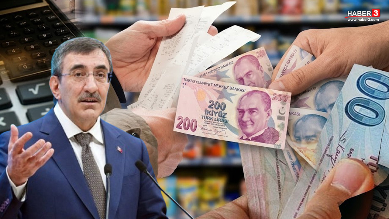 Cumhurbaşkanı Yardımcısı Cevdet Yılmaz ilan etti; yıl sonu enflasyonu tahmini yükseldi!