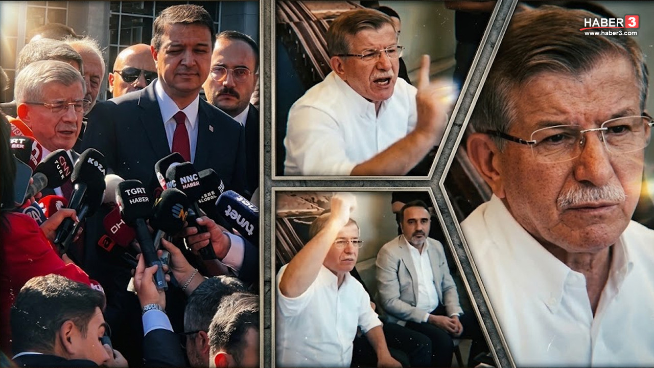 Davutoğlu Cumhurbaşkanına hakaret iddiasında ifade verdi; o sözlerini böyle savundu!