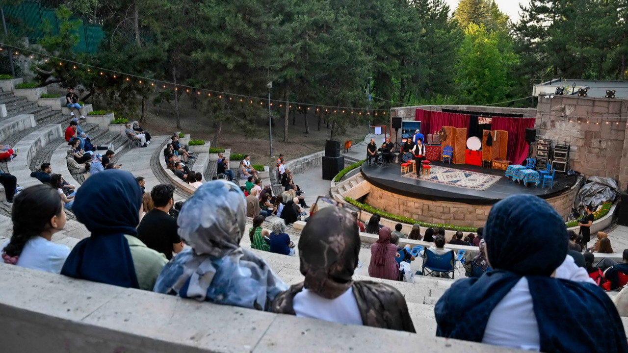 Ankara'da Seğmenler Parkı kültür ve sanatın adresi oldu