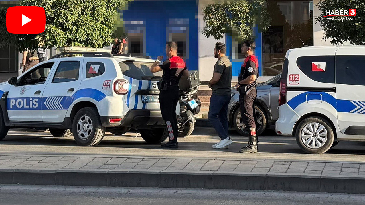 İzmir bankada soygun girişimi iddiası polisi alarma geçirdi