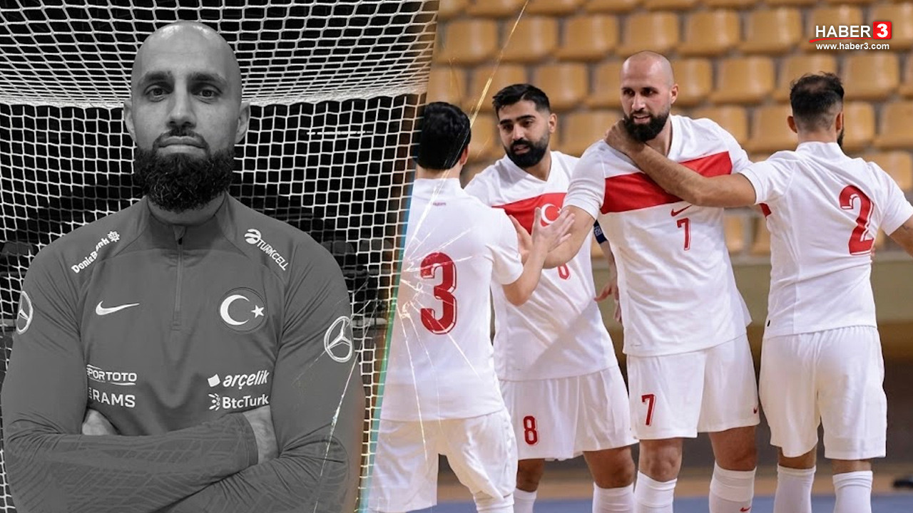 TFF acı haberi duyurdu: A Milli Futsal Takımı oyuncusu hayatını kaybetti