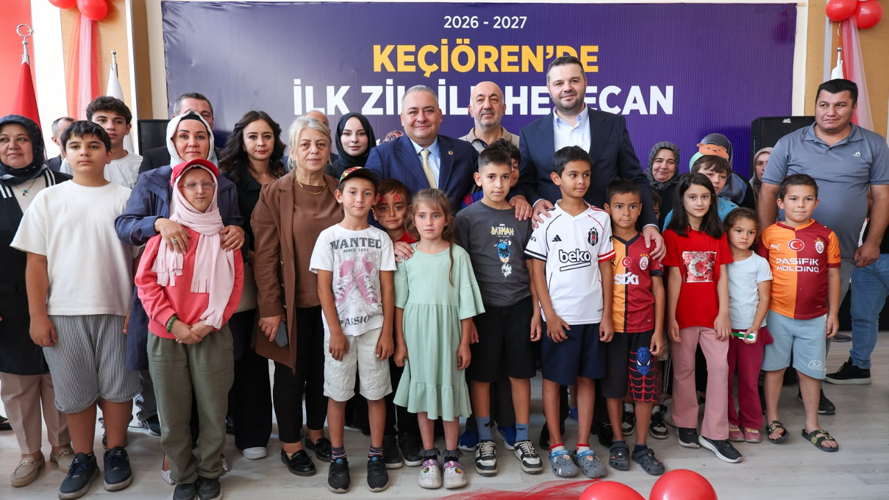 Keçiören'de ''İlk Zil İlk Heyecan'' buluşması