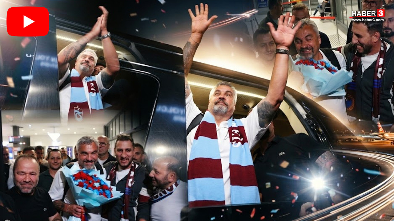 Trabzonspor'un yeni Teknik Direktörü Thomas Reis Trabzon'da