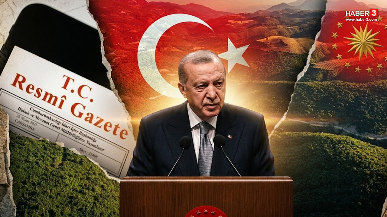 Cumhurbaşkanı Erdoğan imzaladı: Ankara dahil 27 ilde bazı alanlar orman sınırları dışına çıkartıldı
