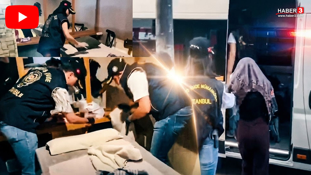 İstanbul'da masaj salonlarına fuhuş baskını! Onlarca gözaltı var!