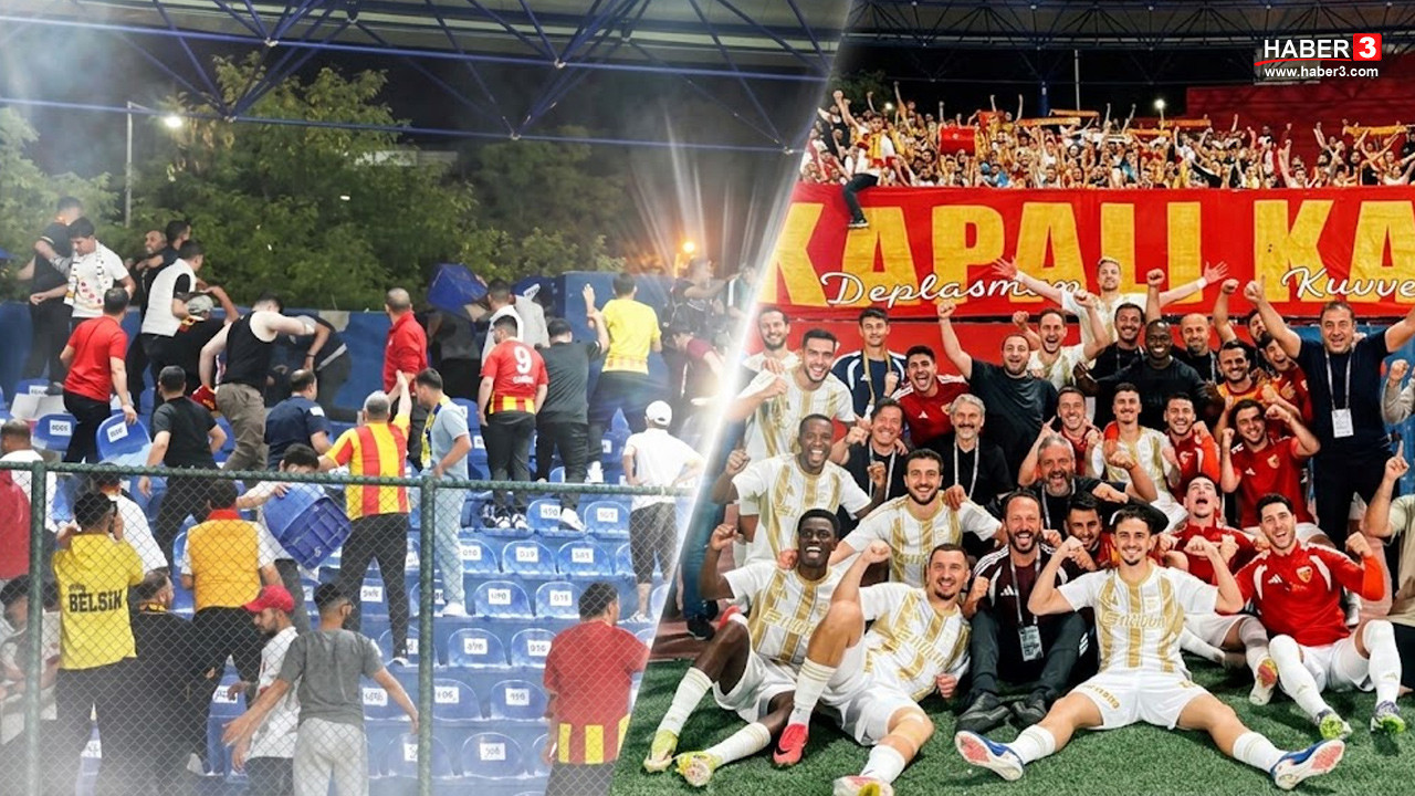 Kayserispor deplasmanda liderliğini korudu; maç sonu tribünler karıştı!
