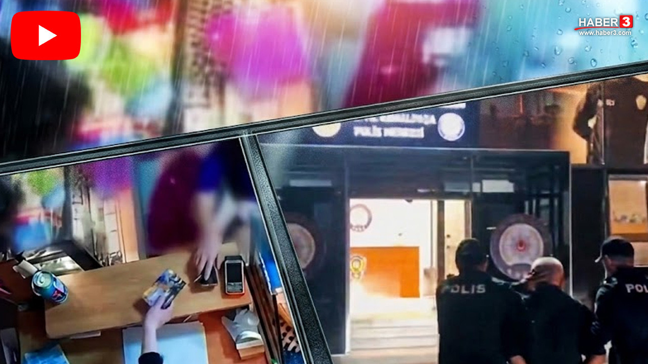 İstanbul'da kadın esnafa çocuklarının önünde dehşet! Yaşananlar güvenlik kamerasında