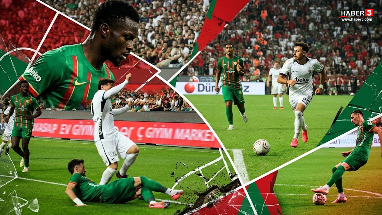 Amedspor Beşiktaş maçında tartışmalı an! beIN Trio hem penaltı hem kırmızı kart dedi!