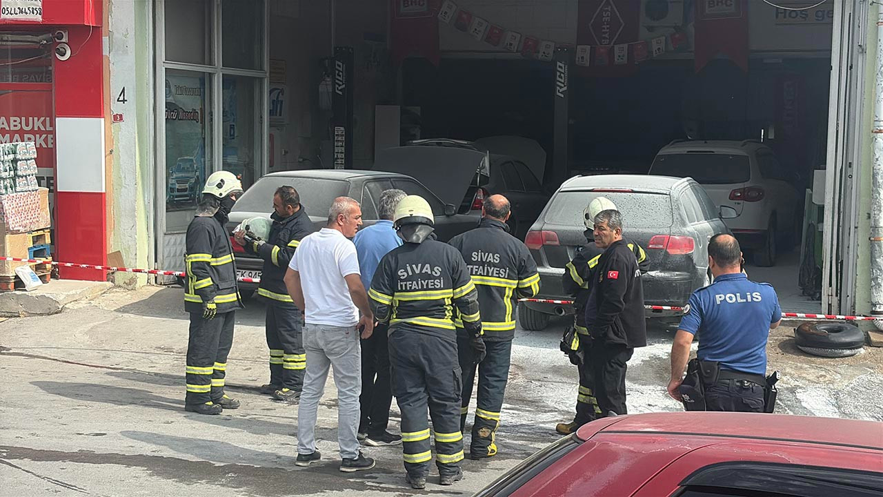 Oto LPG servisinde şiddetli patlama: Yaralılar var!