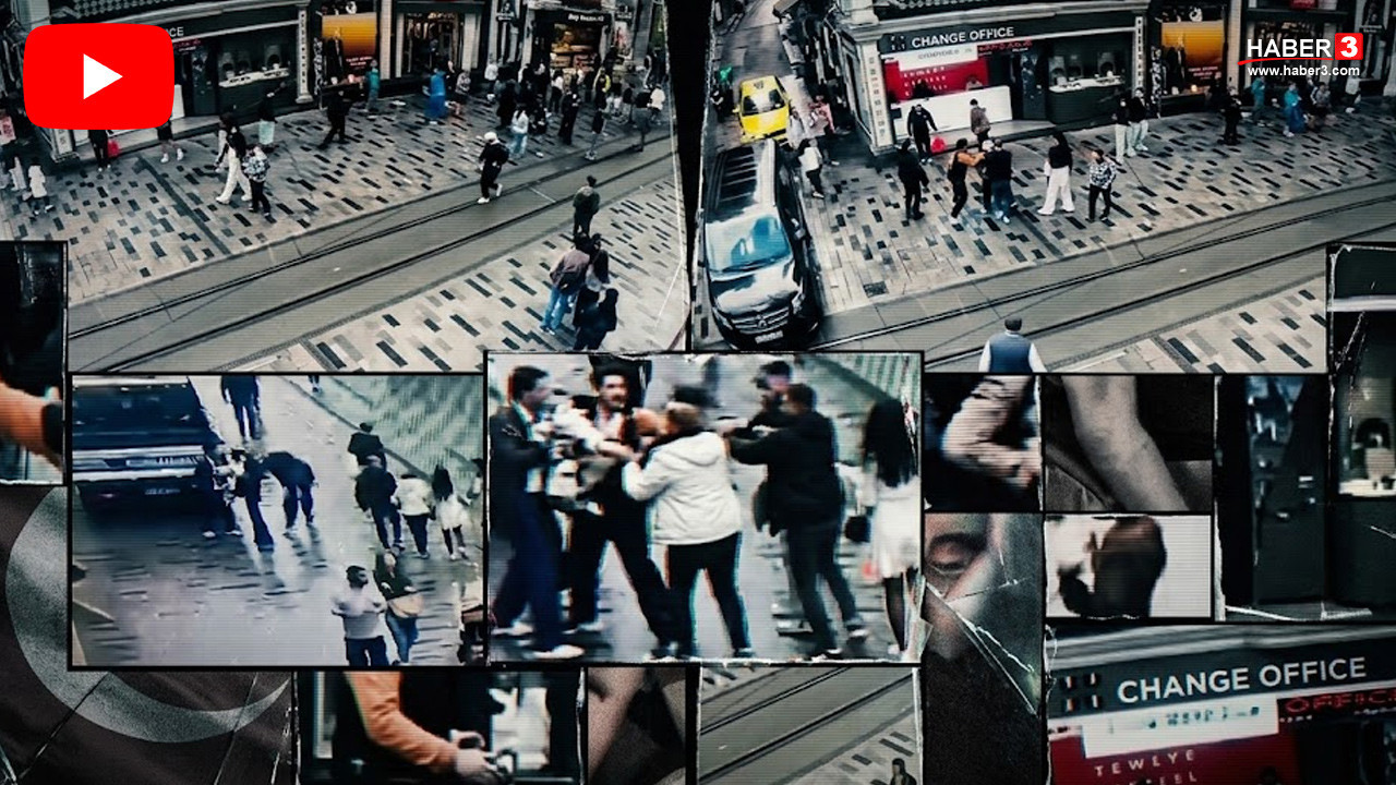 İstiklal Caddesi'nde kapkaç anı kamerada: Cep telefonunu çalan şüpheli suçüstü yakalandı!
