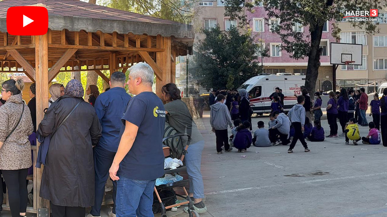 Okulda büyük panik: Onlarca öğrenci hastanelik oldu
