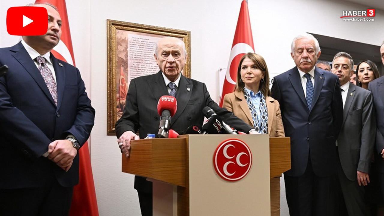 Bahçeli'den fon skandalın açıklaması: ''Bakanlarımızı suçlamak siyasete ihanettir''