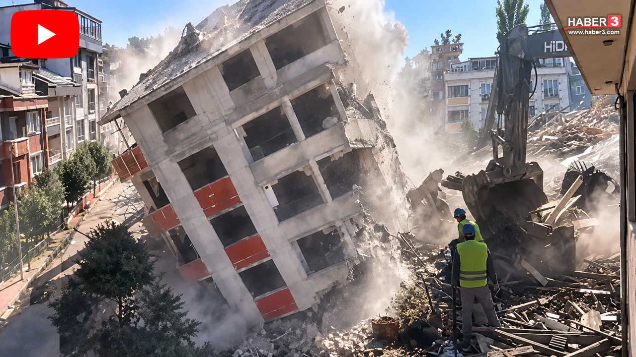 İstanbul'da kentsel dönüşüm yıkımı kabusa döndü: 7 katlı bina çöktü!