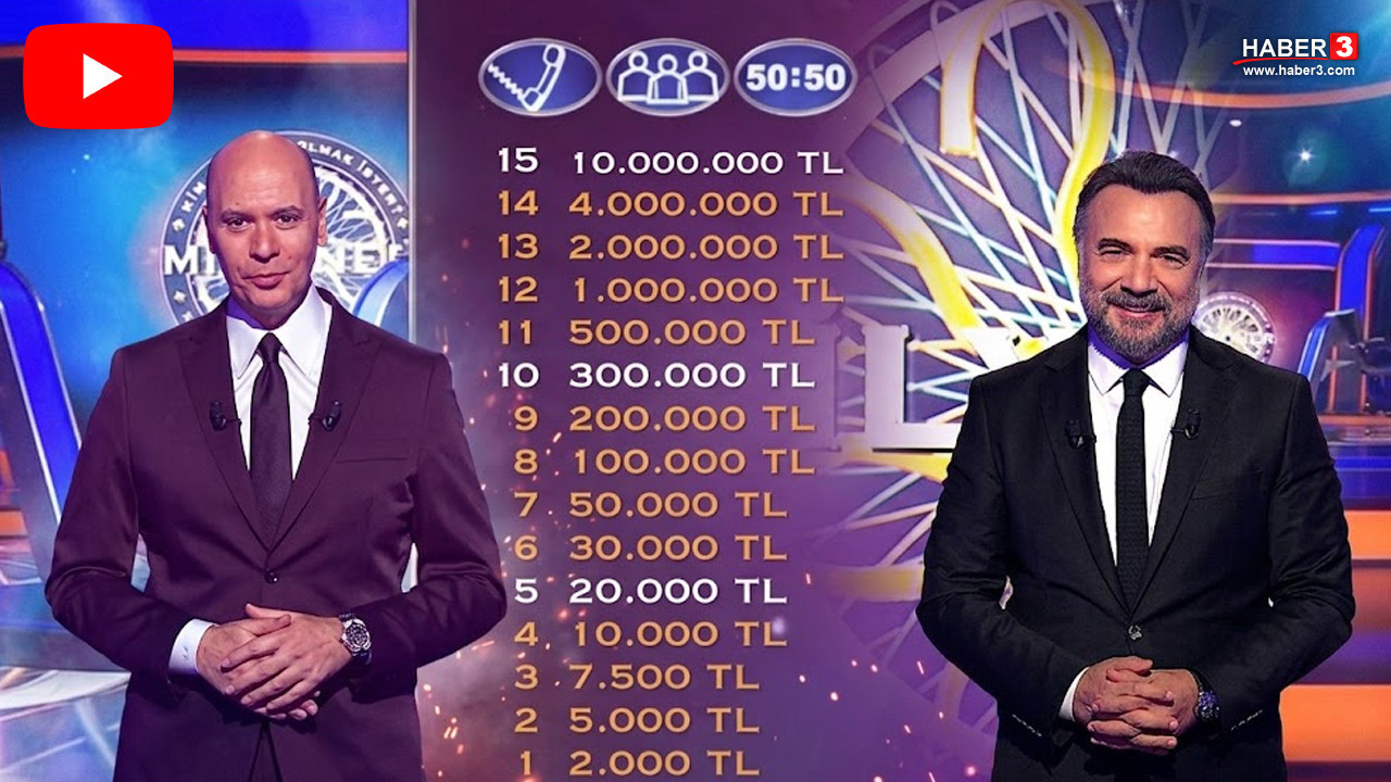 Kim Milyoner Olmak İster'de sunucu değişti, büyük ödül 10 Milyon TL'ye yükseldi!